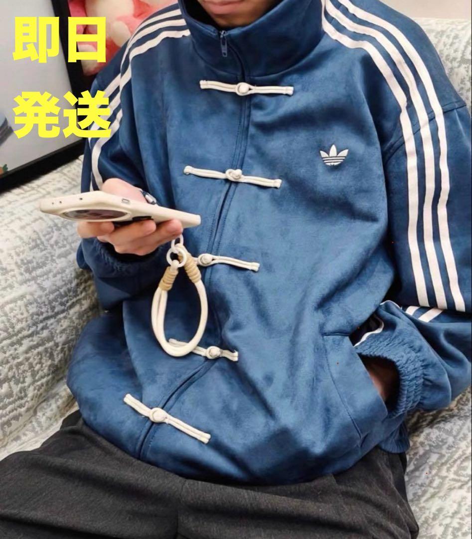 L海外限定　adidas originals スエード トラックジャケット