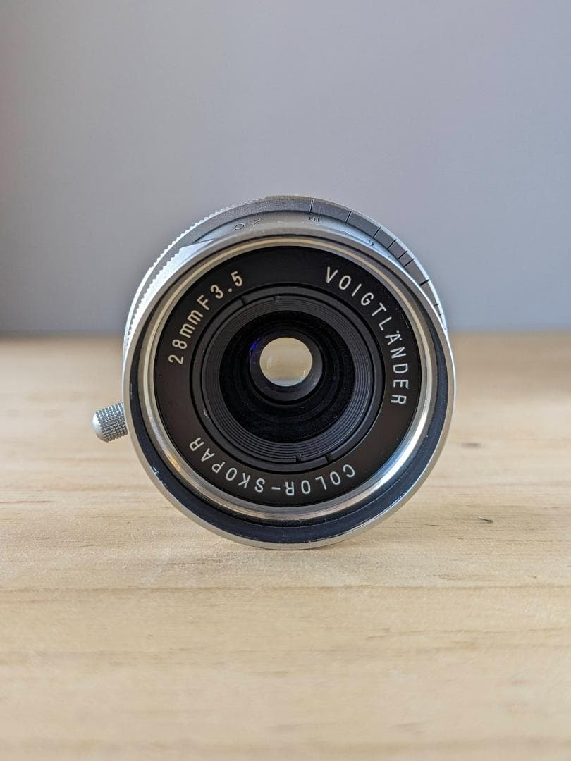 Voigtländer COLOR SKOPAR 28mmF3.5ファインダー付