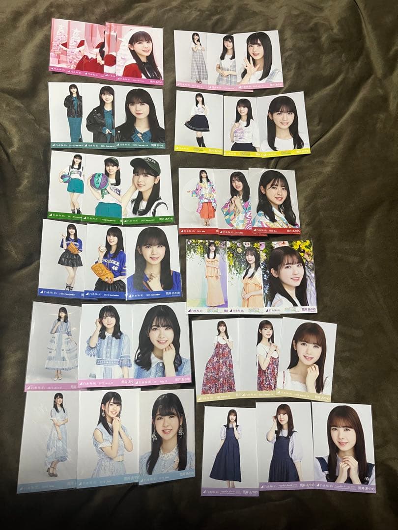 は*な様 筒井あやめ 生写真 コンプ バラ まとめ 公式ファイル