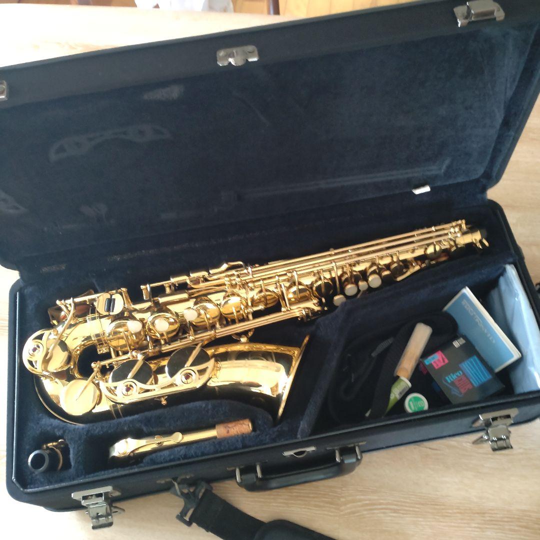 YAS-62 ヤマハ製アルトサックス三点セットと YAMAHA 純正ケース