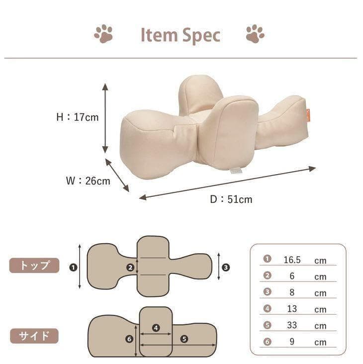 ワンエイド リラクッション 犬 介護 ベッド ペット Sサイズ 小型犬 姿勢安定