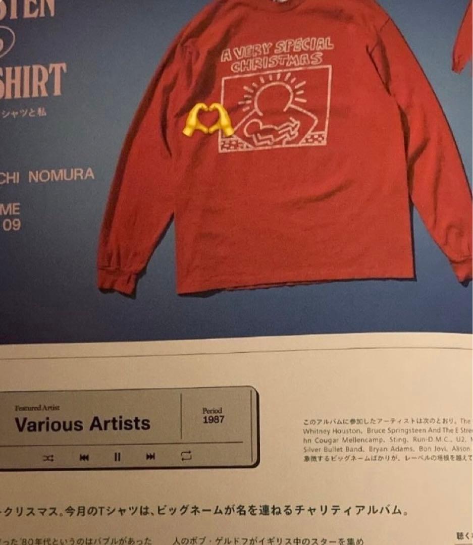 90s ビンテージ キースヘリング Tシャツ Keith Haring 野村訓市