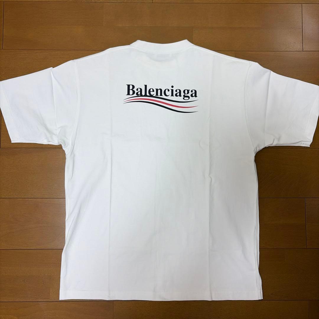 20SS バレンシアガ BALENCIAGA 定番ロゴTシャツ 白 Sサイズ
