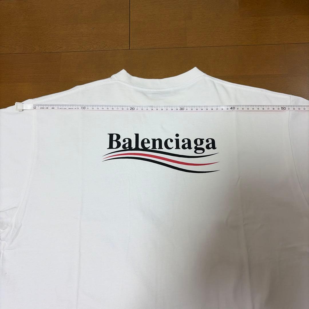 20SS バレンシアガ BALENCIAGA 定番ロゴTシャツ 白 Sサイズ