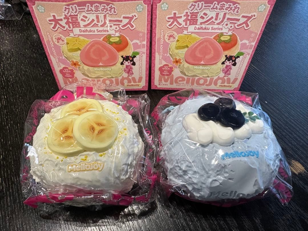あ*ん様 Mellojoy メロジョイ クリームまみれ大福 バナナ　ブルーベリー
