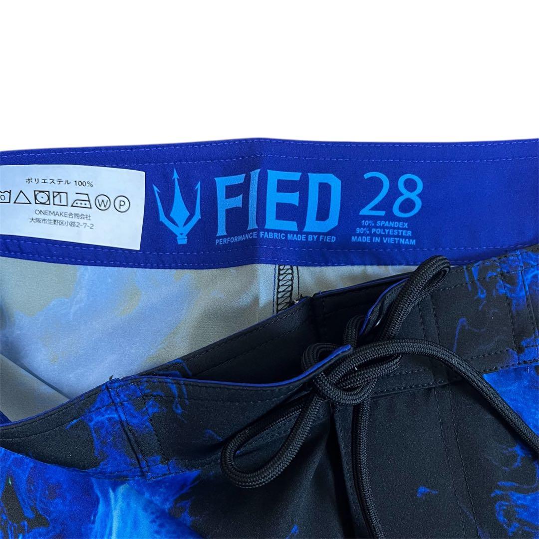 大特価‼️ファイドFIEDサーフパンツ メンズ　ブルーブラッド　海水パンツMサイズ