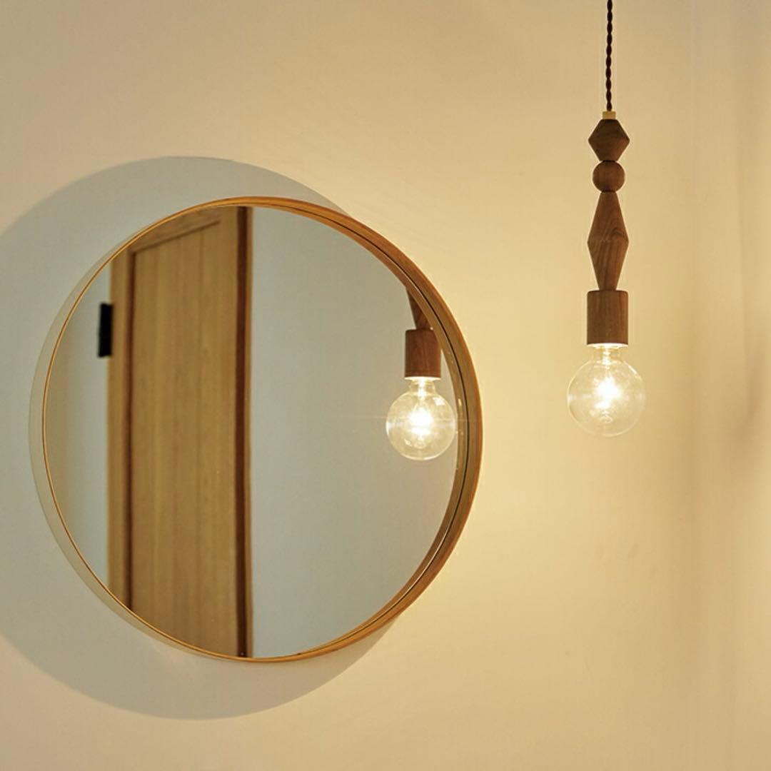 ウッドペンダントライト　照明　ペンダントライド