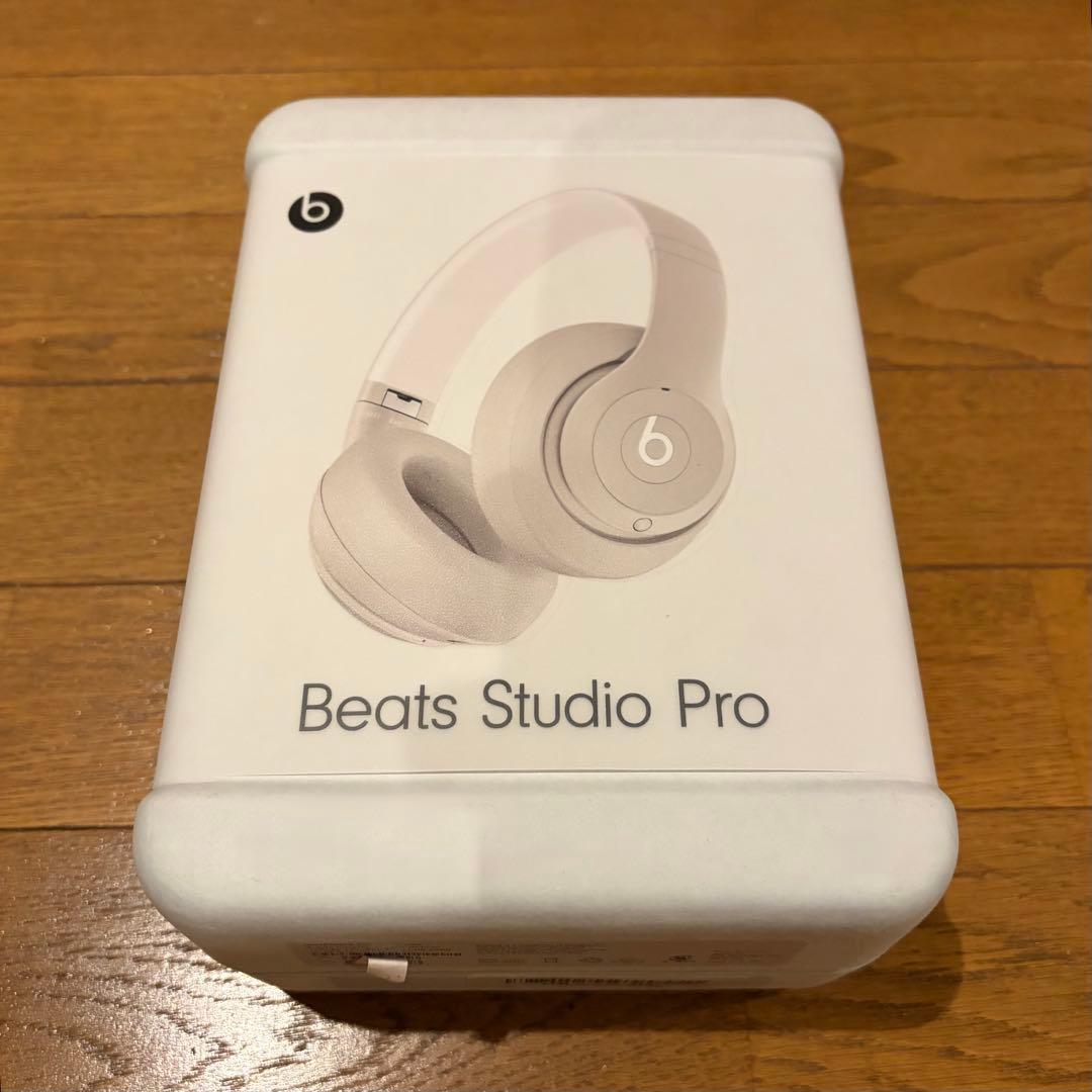 【新品未開封】Beats Studio Pro ヘッドホン サンドストーン