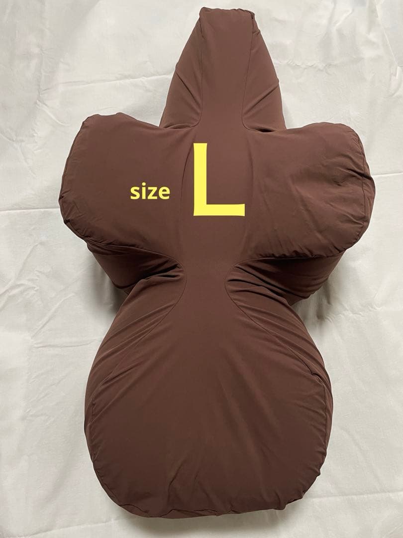 【Ｌサイズ】OneAid リラクッション ブラウン L 専用カバー付き