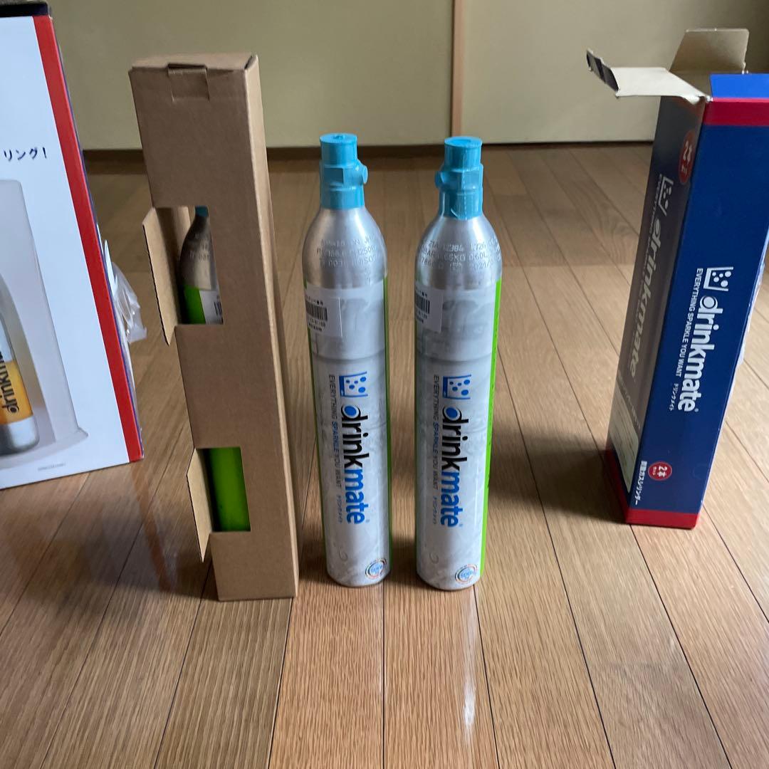 drinkmate 炭酸水メーカー カートリッジ３本