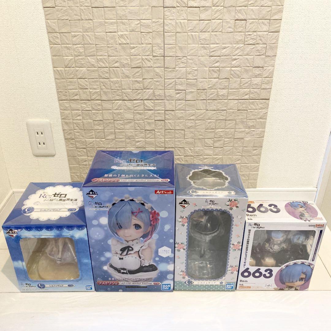 リゼロ　フィギュア　レム セット