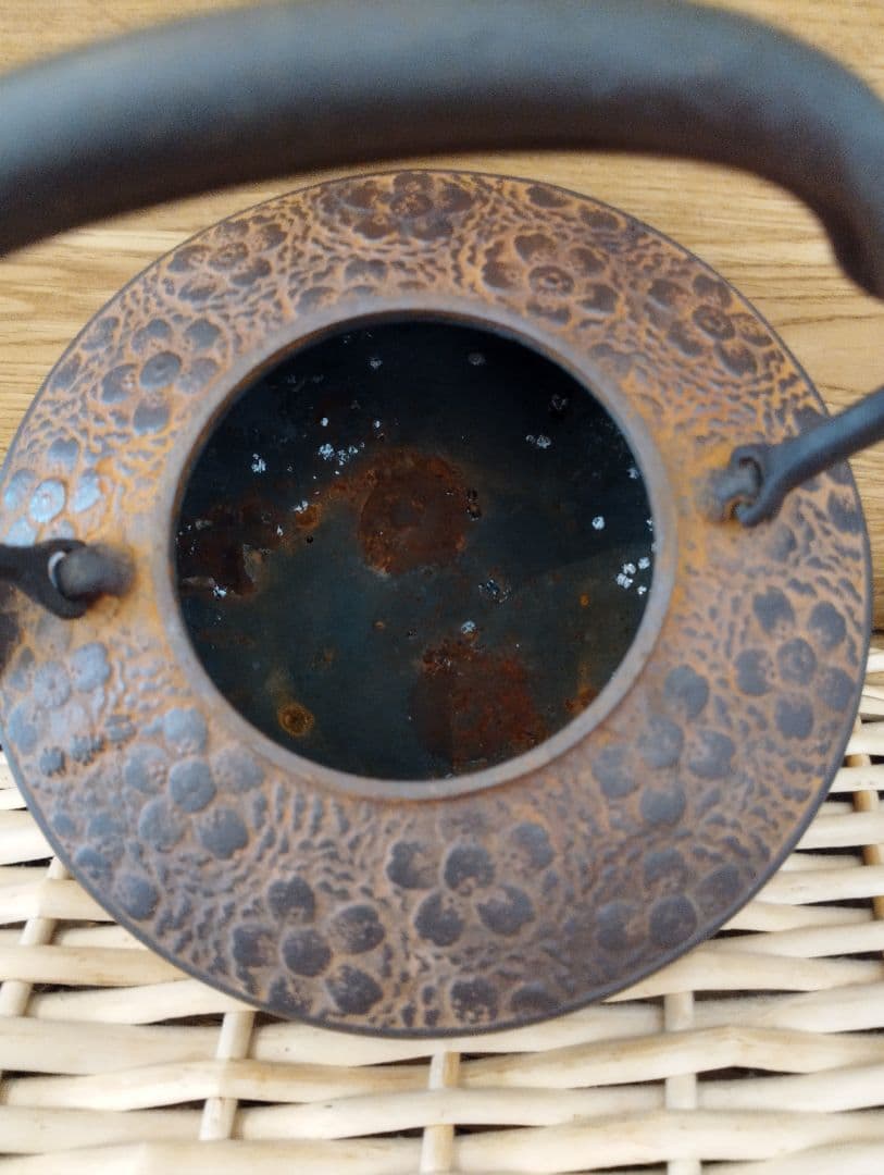 鉄瓶 菊池保寿堂 桜