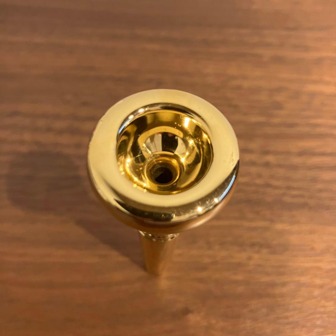 シルキー Schilke トランペットマウスピース 11 金メッキ