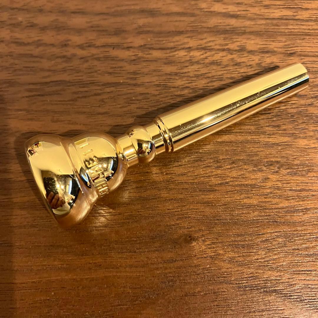シルキー Schilke トランペットマウスピース 11 金メッキ