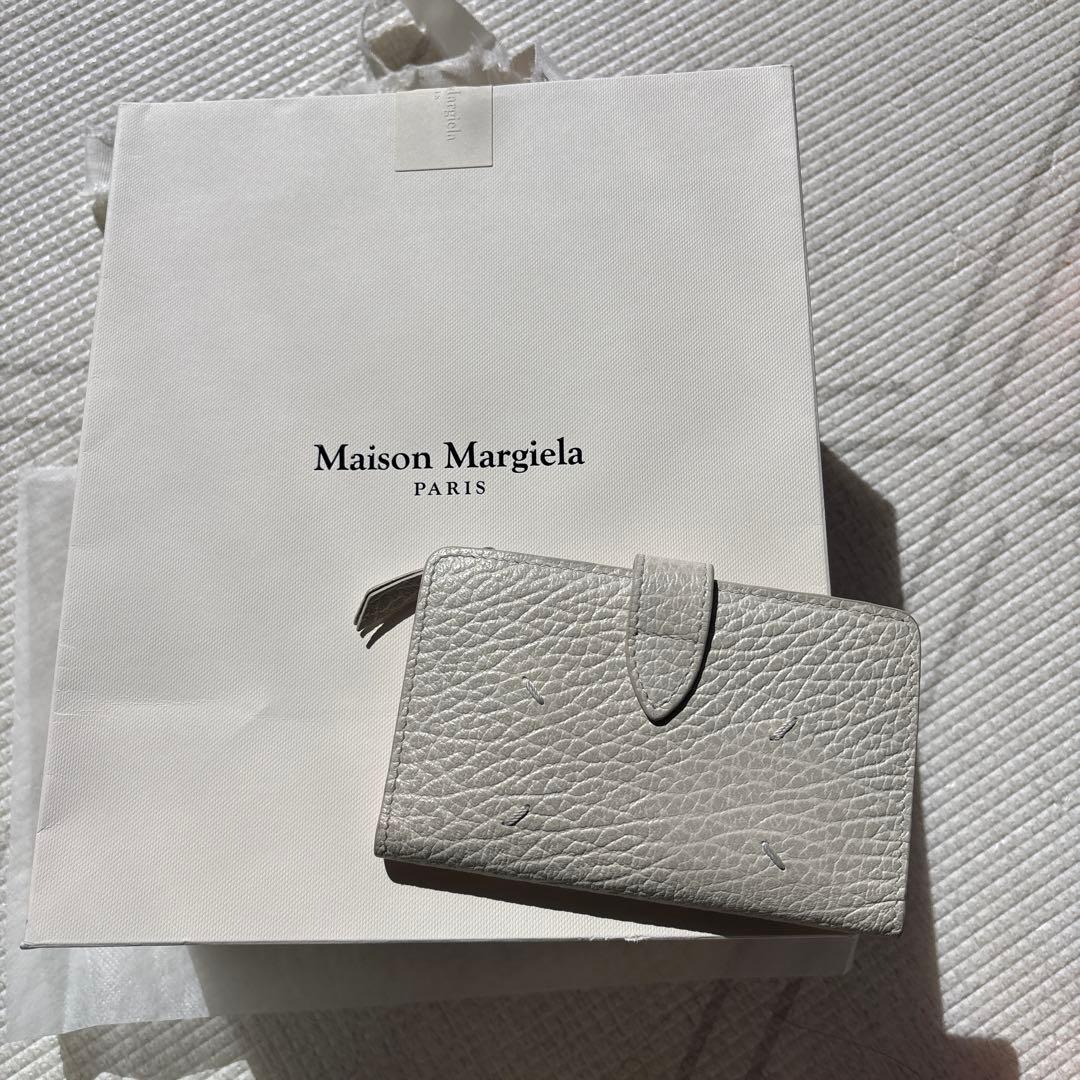 Maison Margiela ホワイト　二つ折り財布