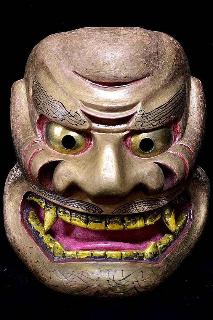 能面　しかみ面