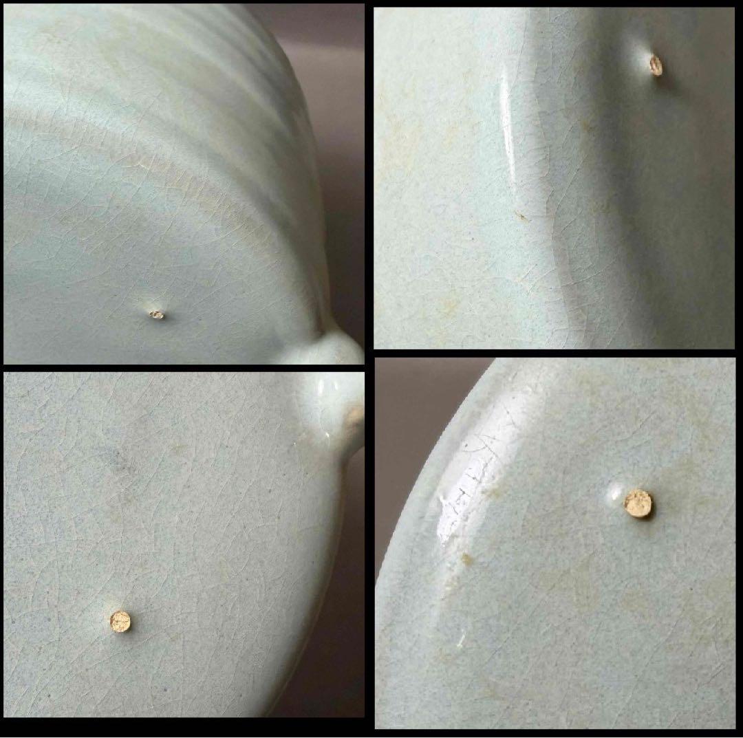 中国 筒形三つ足炉　f2260108