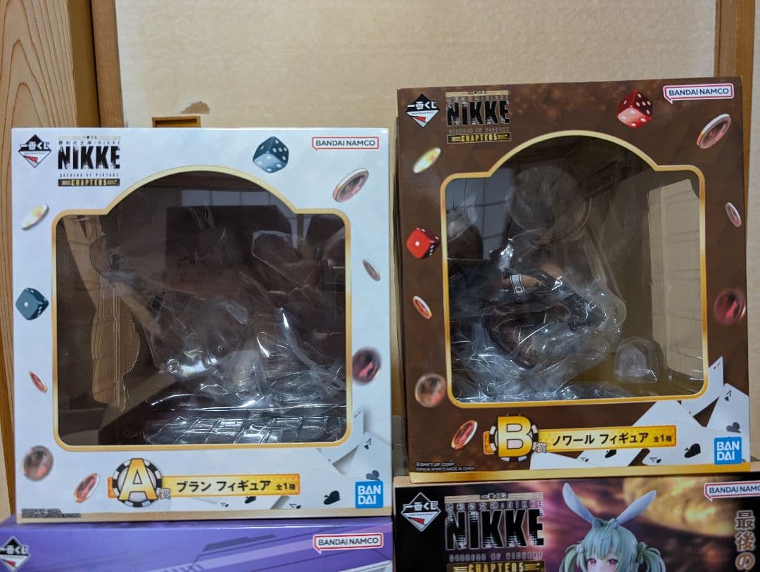 一番くじ NIKKE ブラン ノワール 紅蓮フィギュア ソーダ：トゥインクル