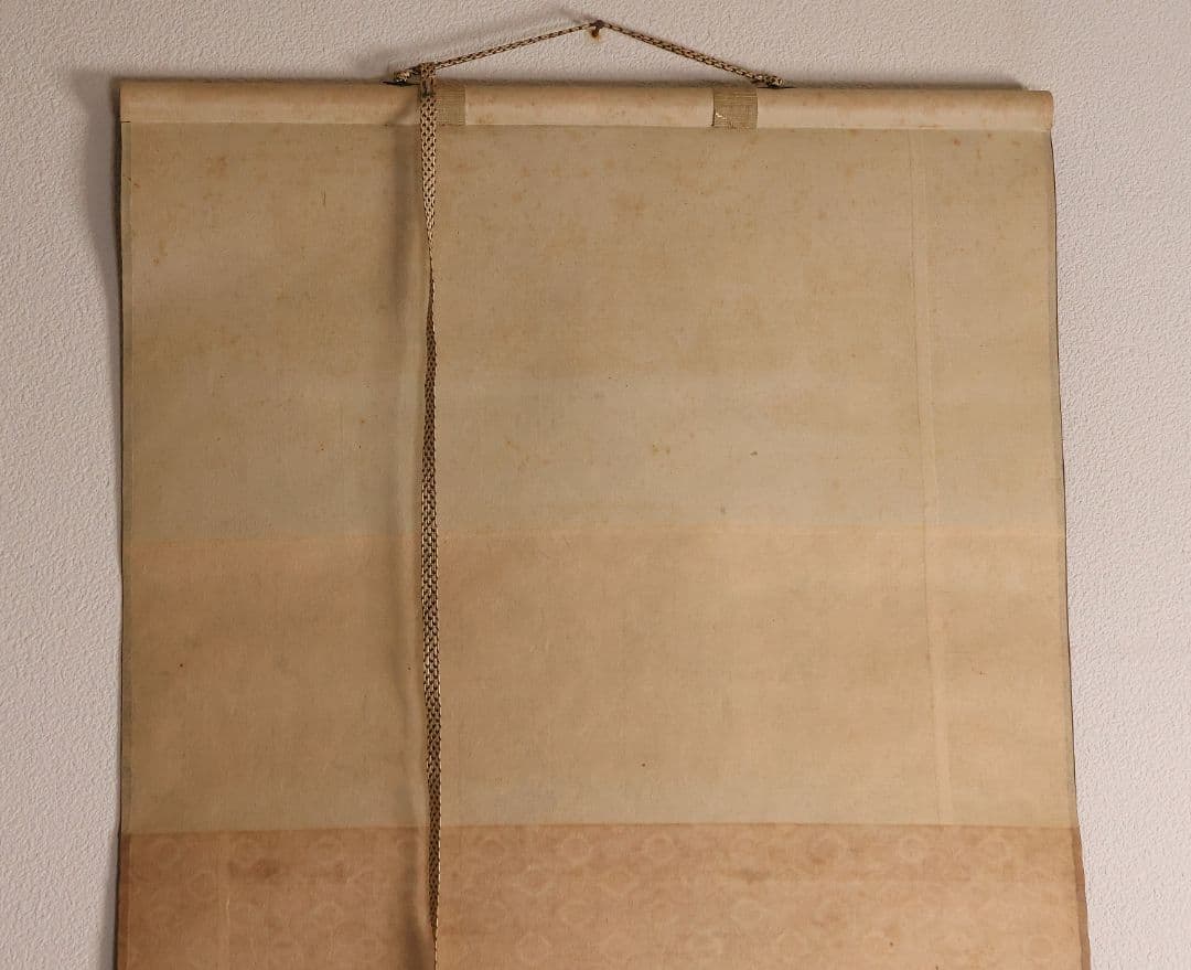 【模写】日本画 台賜如春斎典寿(勝部如春斎) 仙人唐子図 絹本 掛軸 MA834