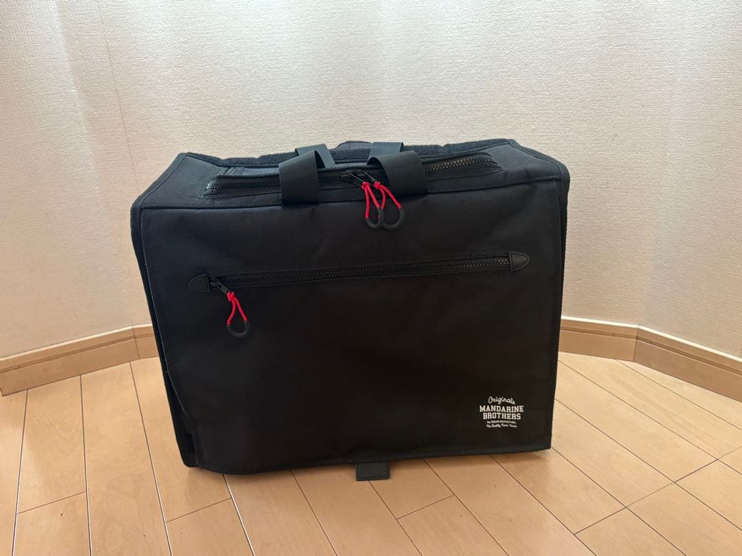 MANDARINE BROTHERS オリジナルキャリーバッグ 黒