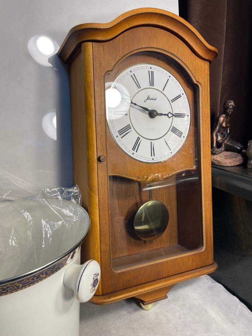 【Haid Germany】振り子掛け時計 ドイツ製ムーブメント　クラシック