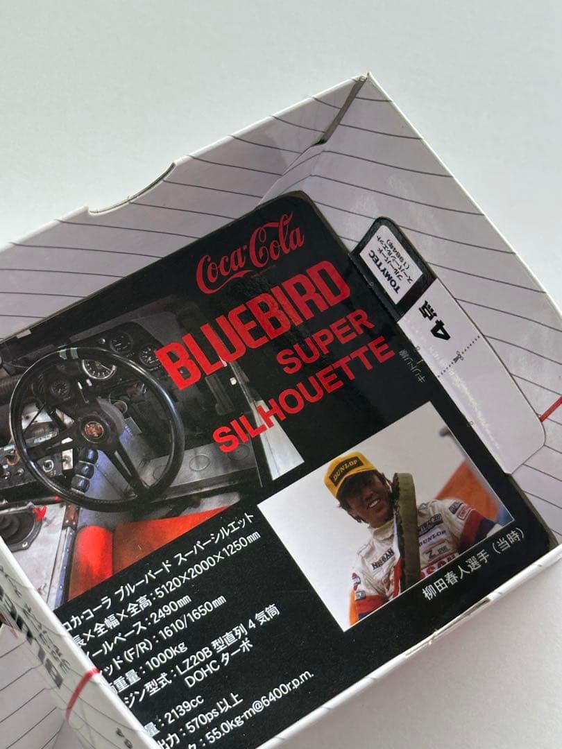 トミーテック　コカ・コーラ ブルーバード スーパーシルエット (1984年仕様)