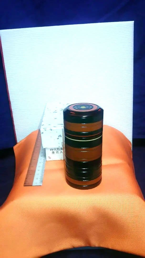 煙草盆用、巻き煙草入り、木製、4番