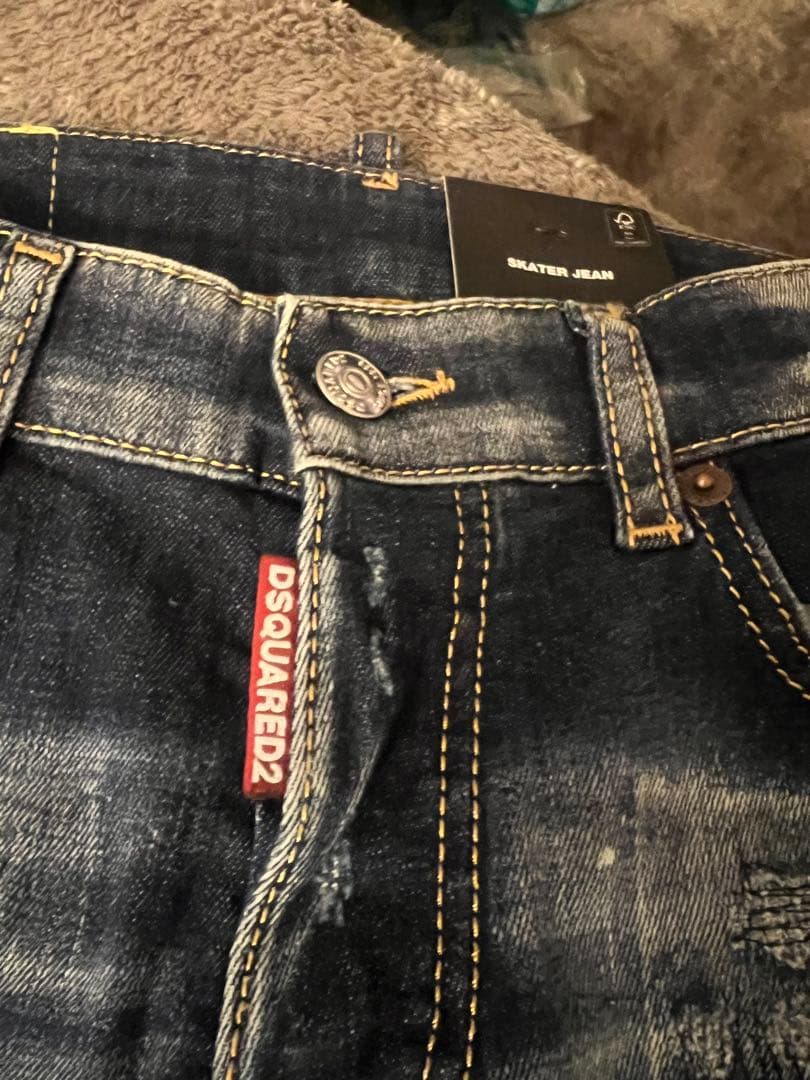 ディースクエアード　ペイントデニム　12Y