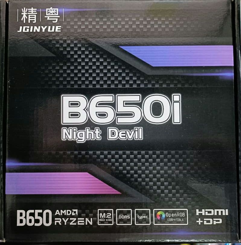 B650i Night Devil マザーボード