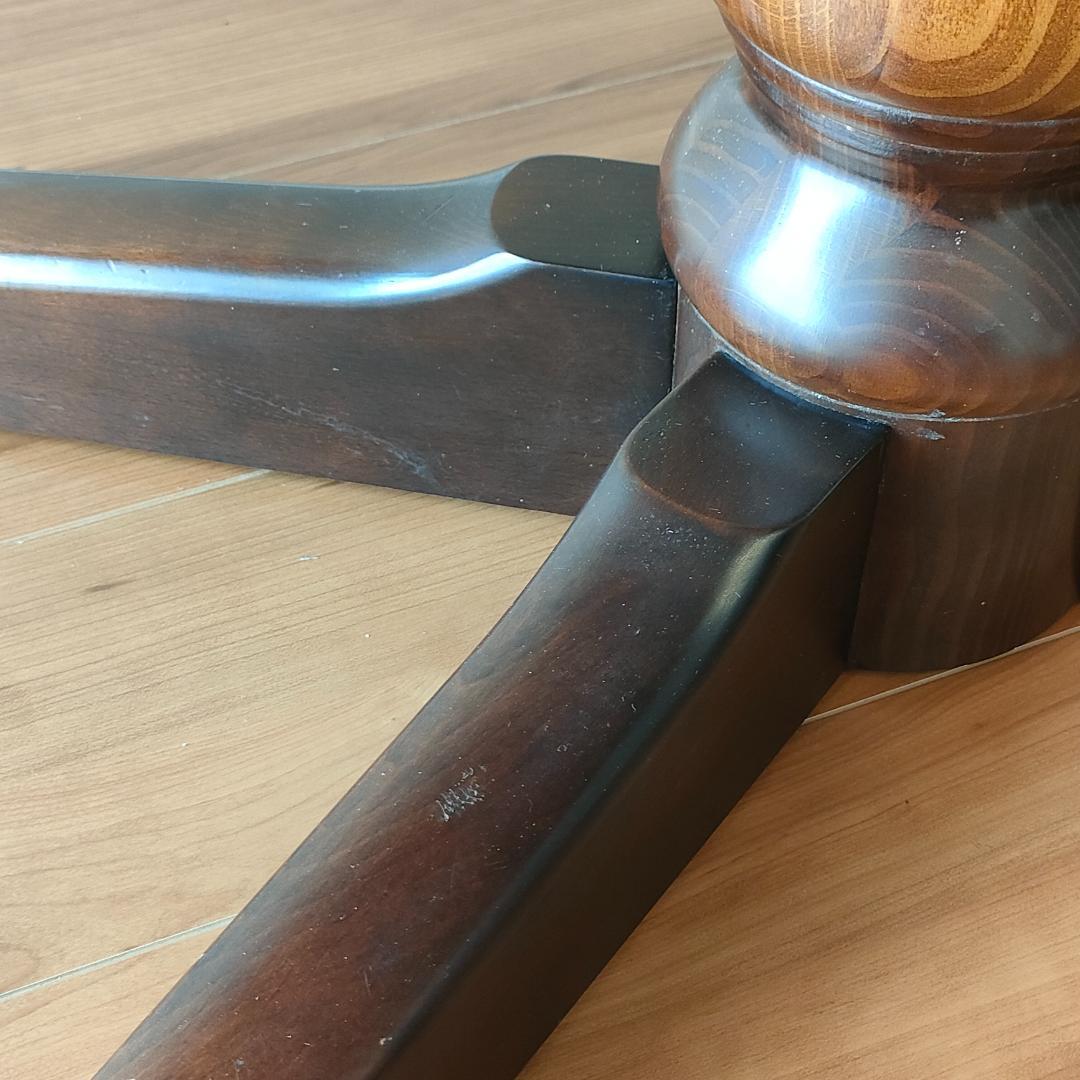 飛騨産業　キツツキマーク　ダイニングテーブル　オーバル型