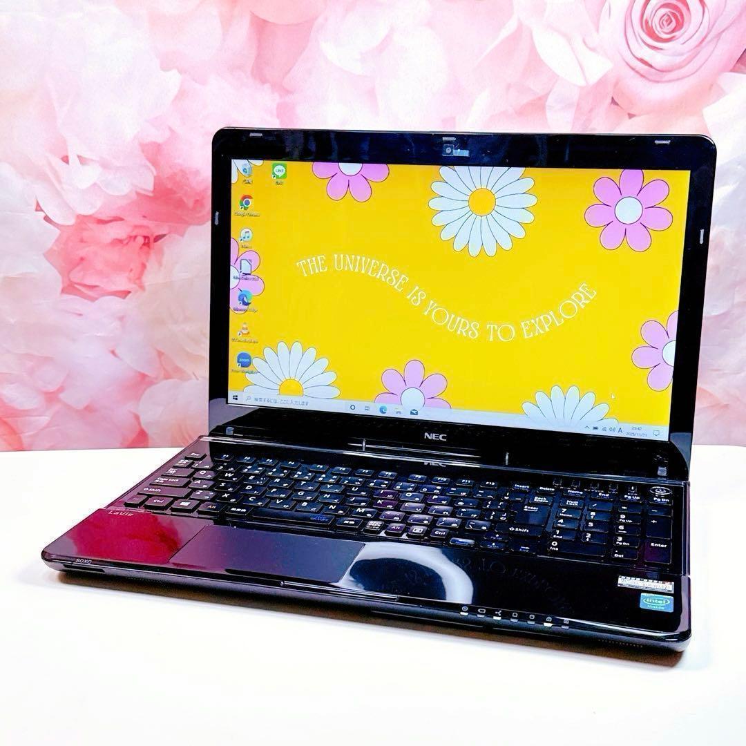 美品✨新品SSDで爆速✨ windows11 ノートパソコン✨オフィス カメラ