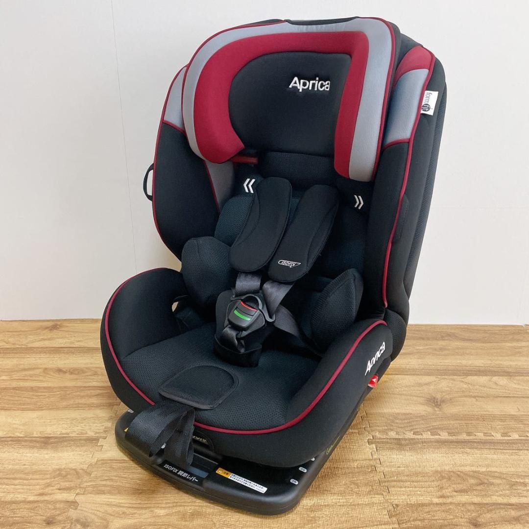 【美品】アップリカ フォームフィット　 ラズベリーローズ RD ISOFIX