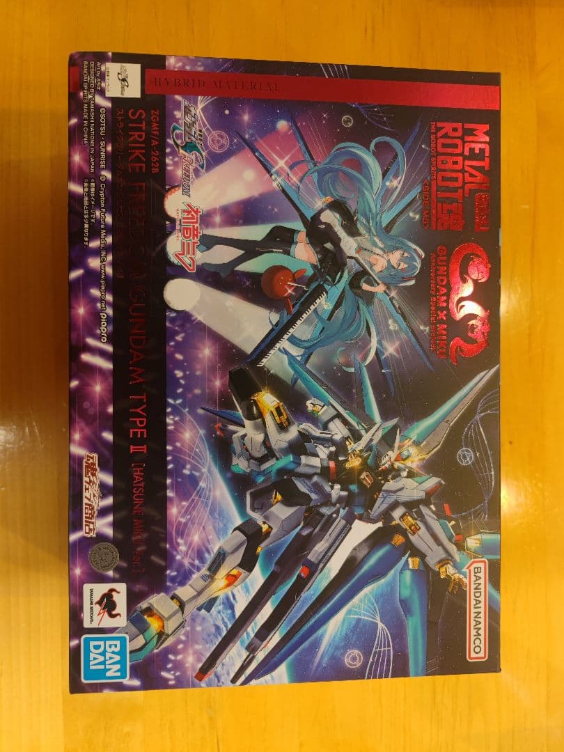 未開封　メタルロボット魂　ストライクフリーダムガンダム弐式　初音ミクver,