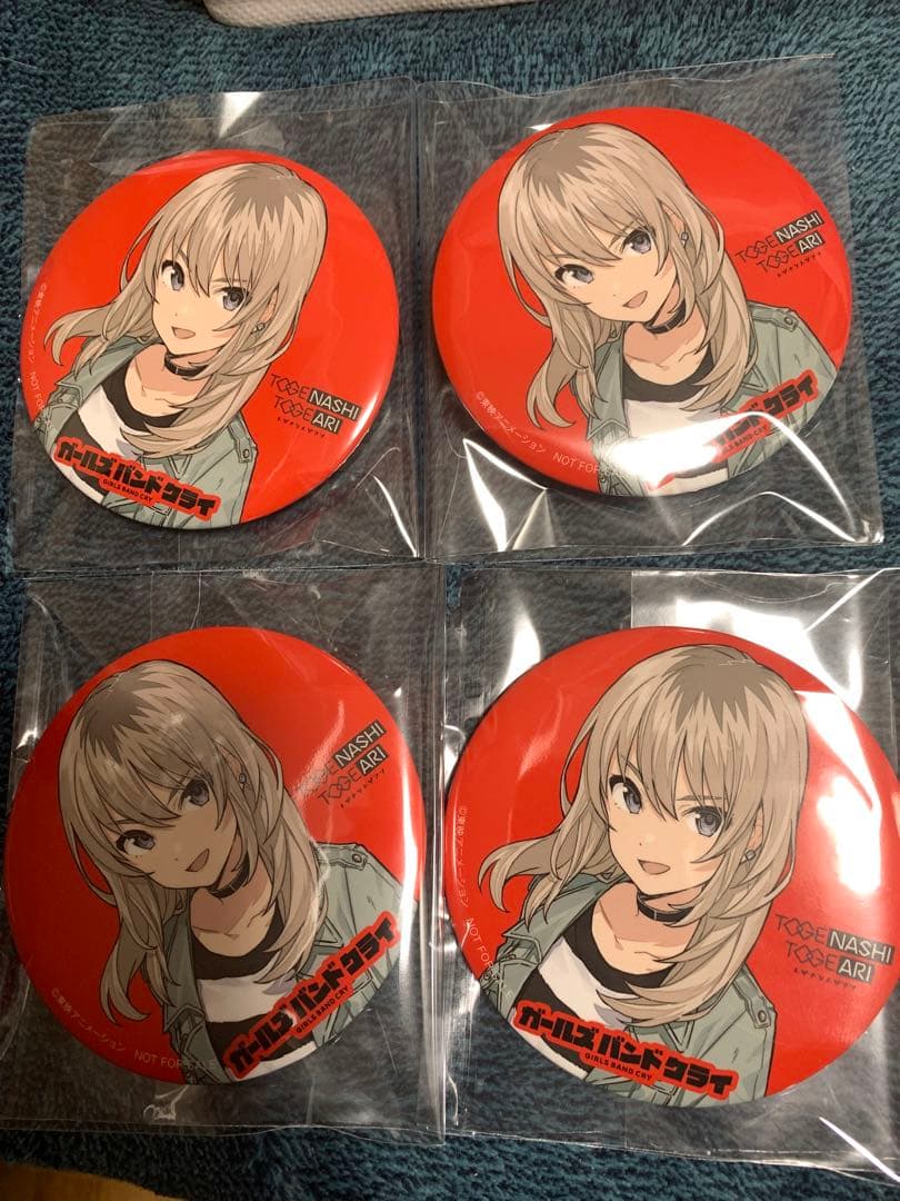 ガールズバンドクライ 咆哮の奏　アニメイト 缶バッジ　河原木桃香