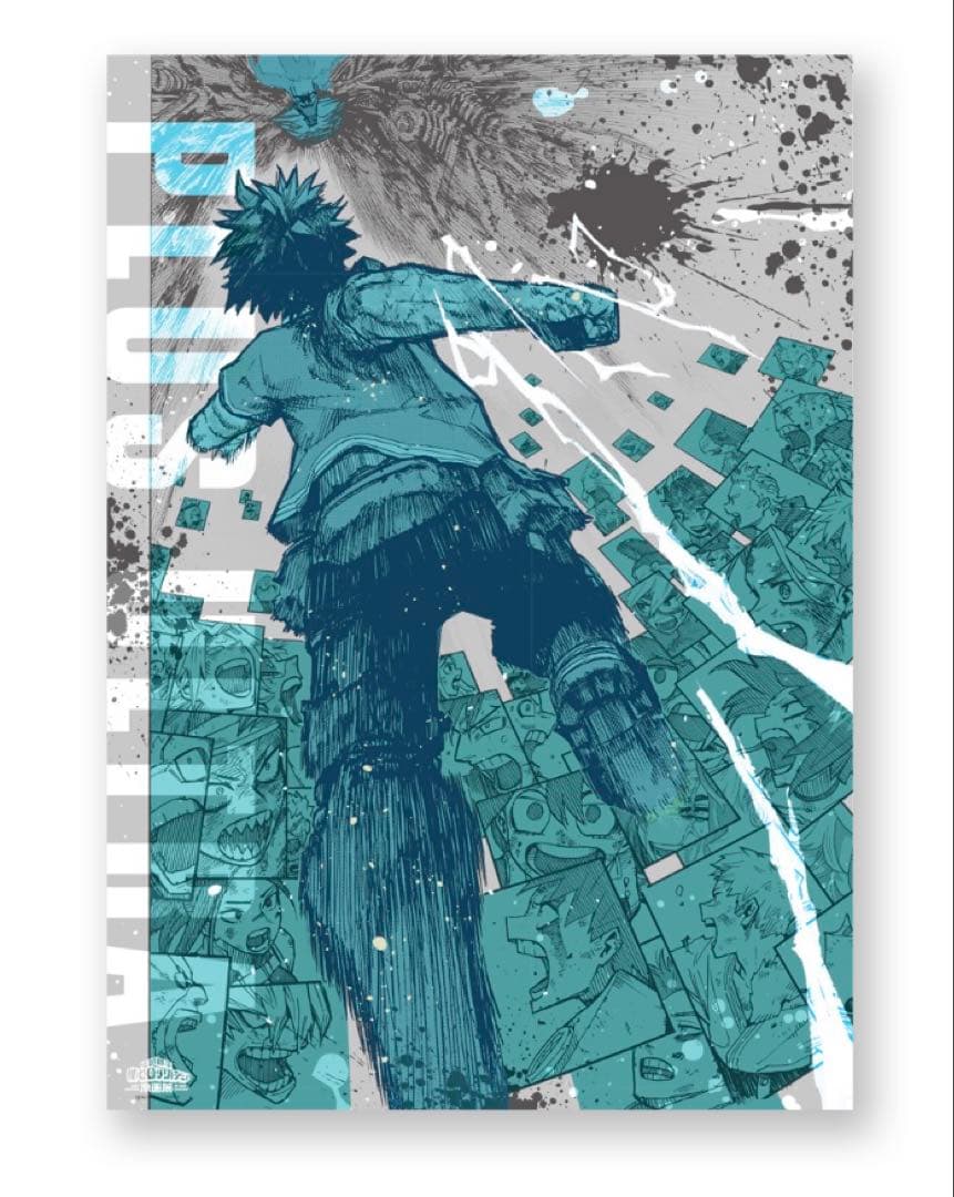 ヒロアカ 原画展 『頑張れ』『The Beginning』ポスター4枚セット