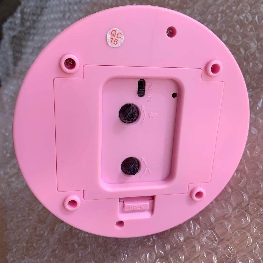 メゾピアノ　ライト付きアラームクロック