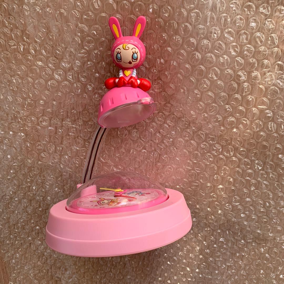 メゾピアノ　ライト付きアラームクロック