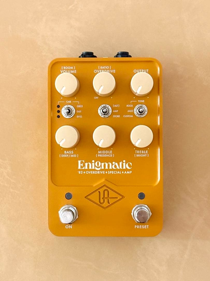 Enigmatic ‘82 OVERDRIVE SPECIAL AMP