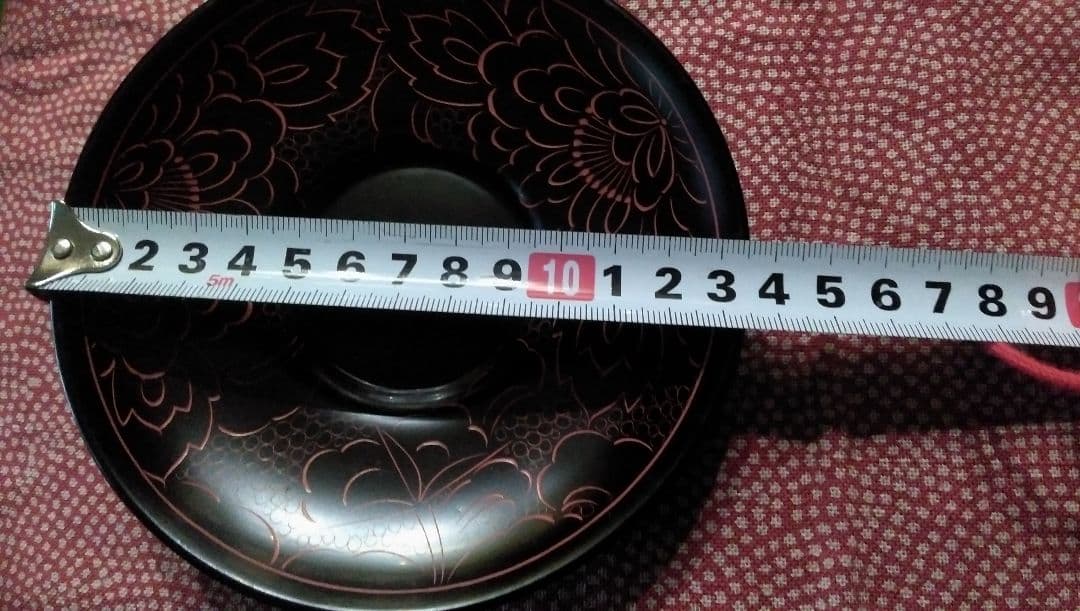 輪島塗、茶托と土瓶敷