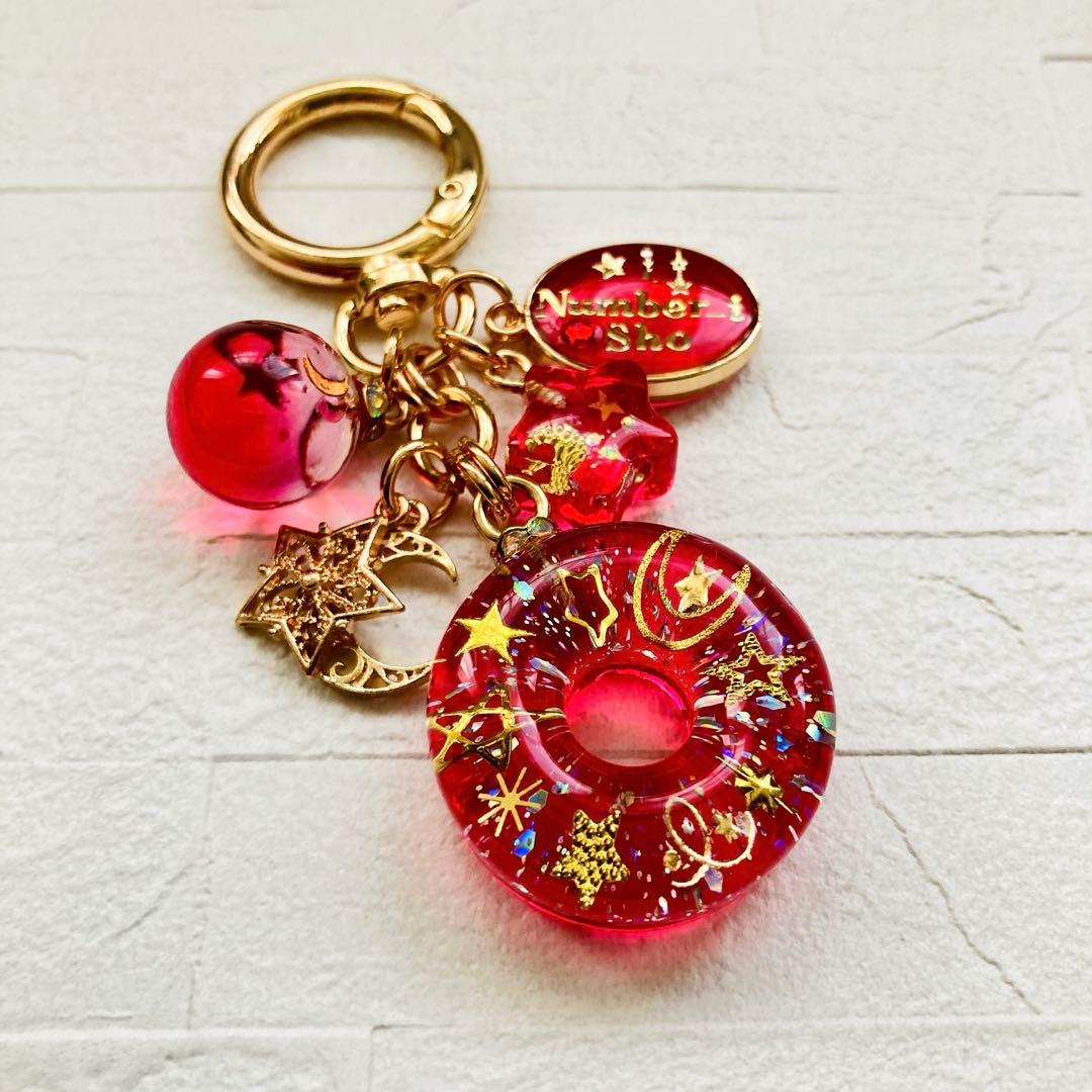 菜々華ページ　名入れNumber_i平野紫耀レジンキーホルダー