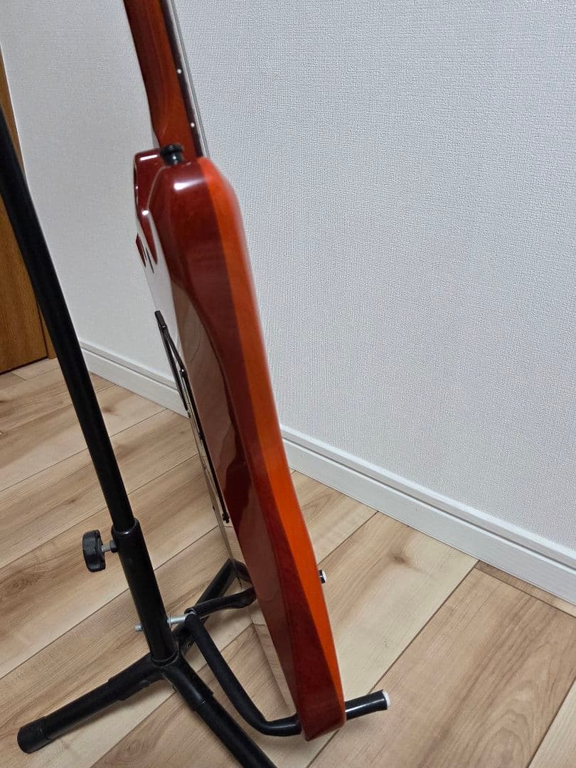 【美品】kiyoshiモデル エレキギター オレンジ