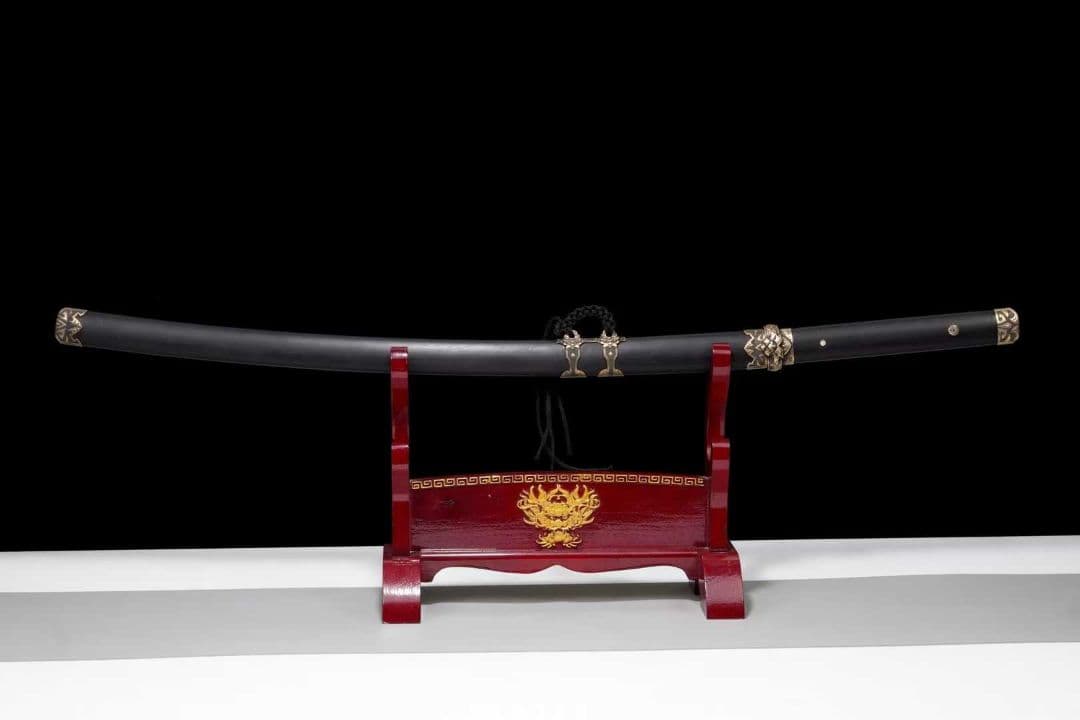 【チーターの曲げ刀】古兵器 武具 刀装具 日本刀　模造刀 居合刀 武士道 鑑賞用