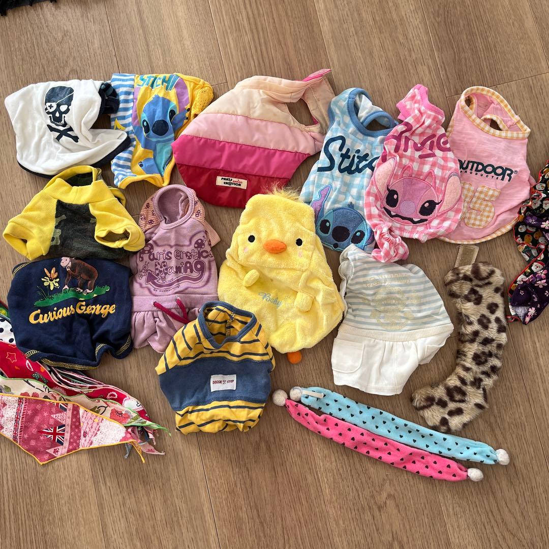 まとめ売り★犬用洋服★パリエロPARIS EROTICAやディズニー含む