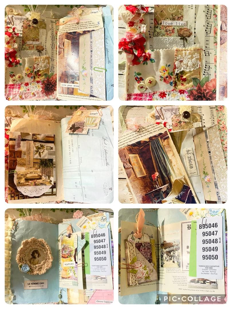 ジャンクジャーナル junk journal★雑記帳 ★