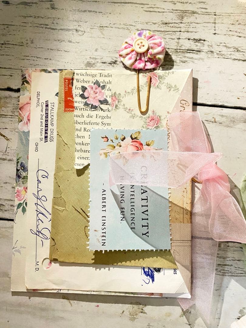 ジャンクジャーナル junk journal★雑記帳 ★