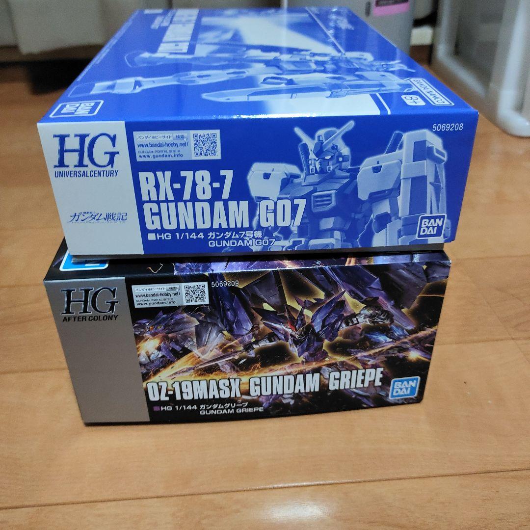 ガンダム　ガンプラ　ガンダムグリープ　ガンダム7号機　hg