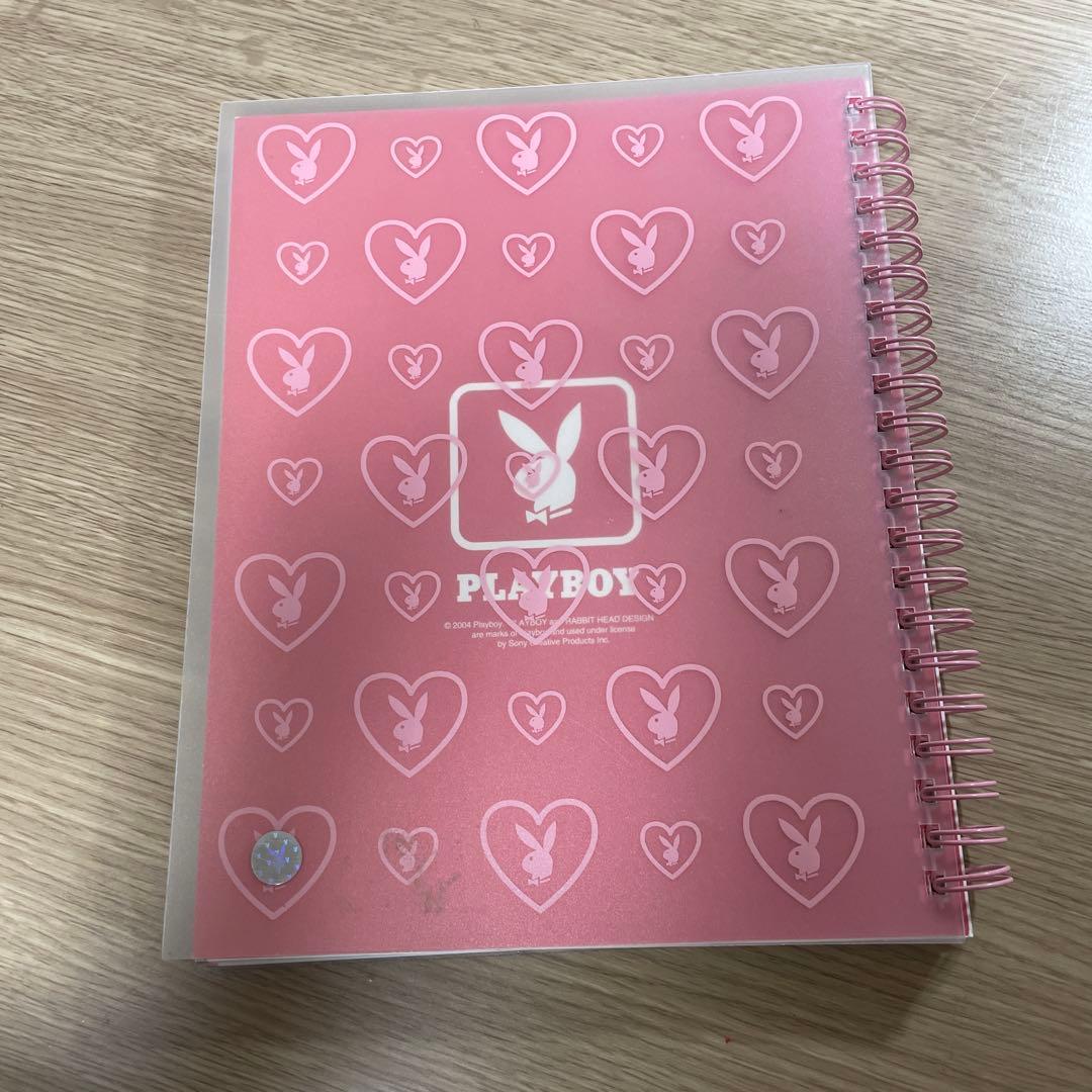 【激レア】PLAYBOY ハートデザイン メモ帳　平成　レトロ　ハート