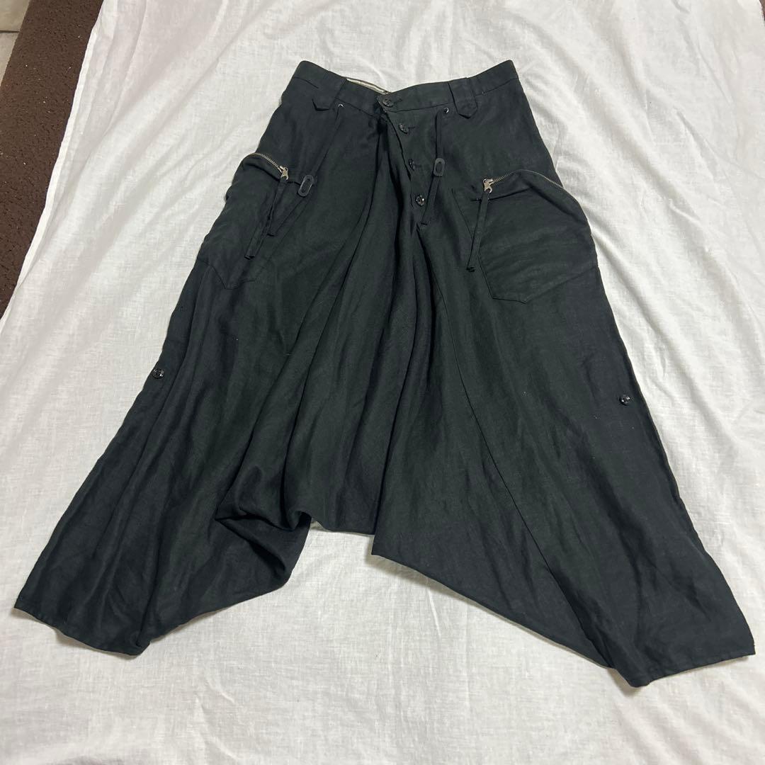 ★激レアデザイン★ PPFM サルエルパンツ　カーゴパンツ　リネン