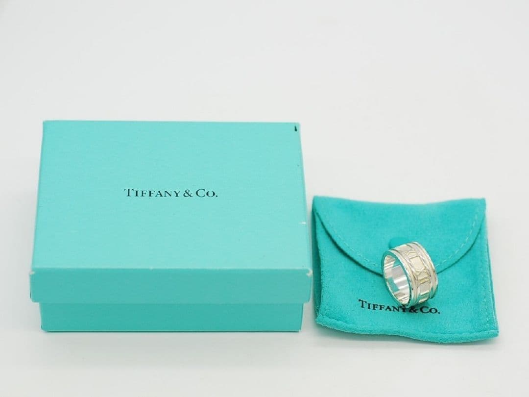 ティファニーTIFFANY＆CO.アトラス リング指輪スターリングシルバー17号