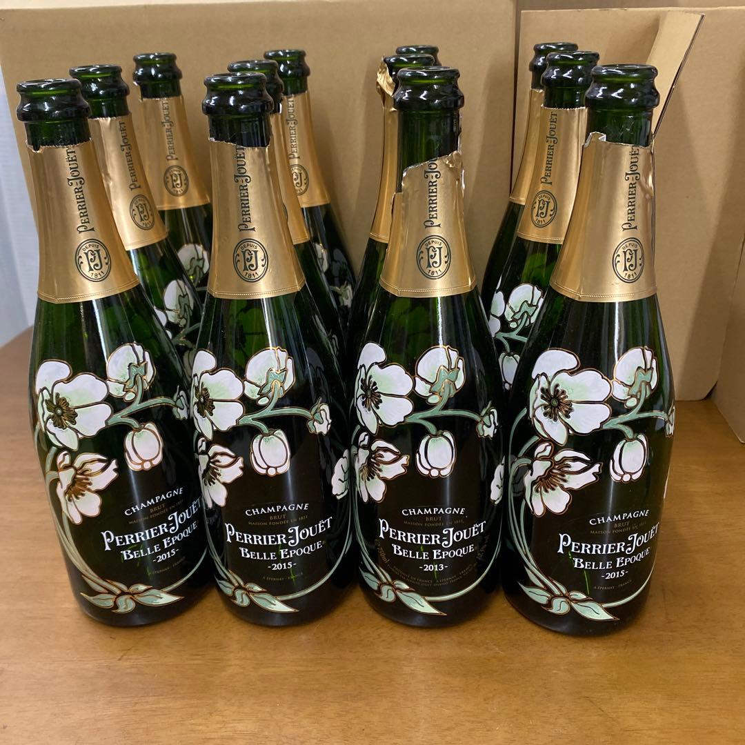 Perrier Jouët Belle Epoque 750ml 空瓶12本